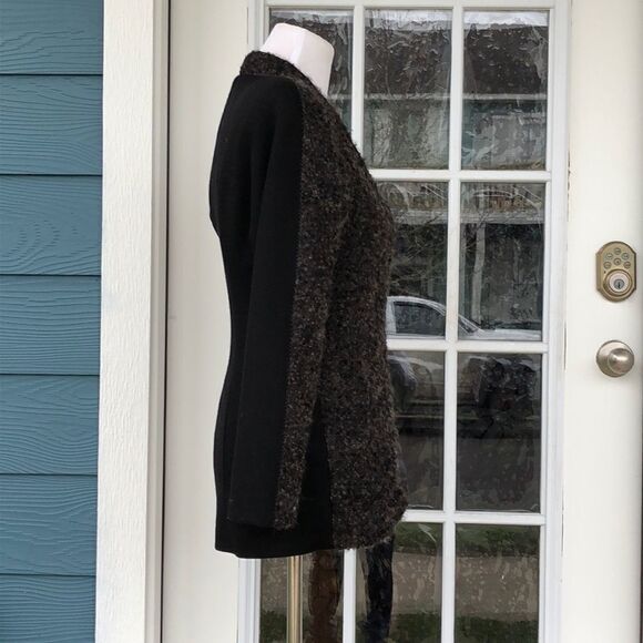 Vintage Y2K O k W  Wool/Viscose Blend Power Jacket - Picture 3 of 8